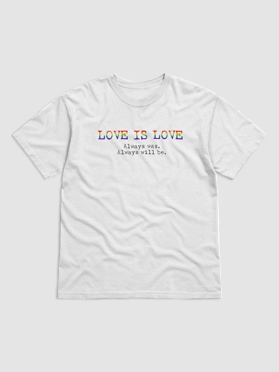 Love Is Love (Rainbow Type) - Shirt product image (1)
