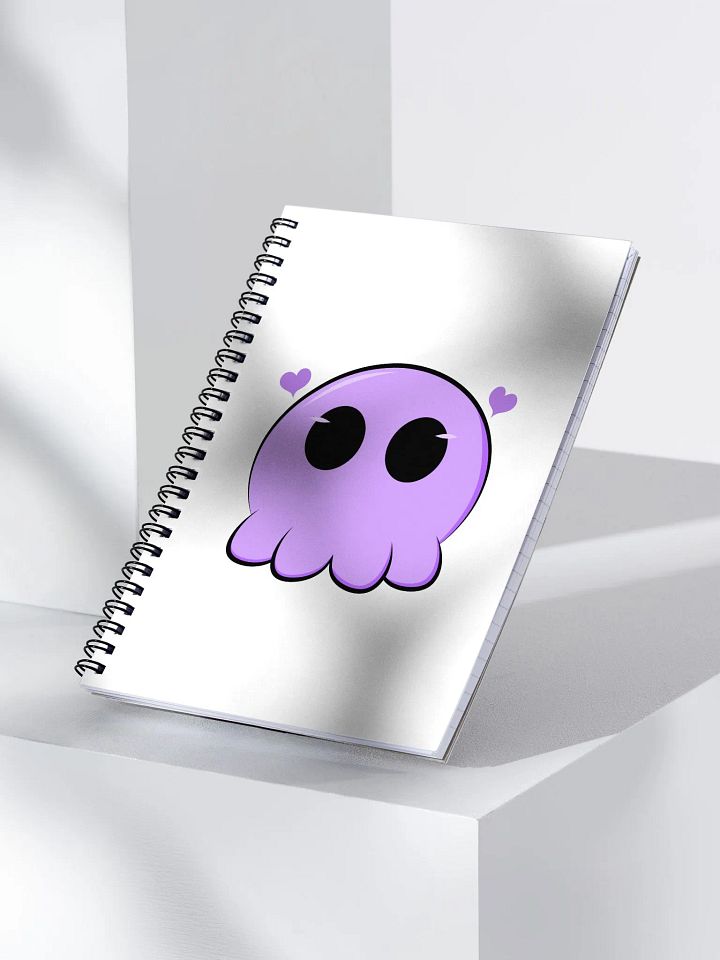 Scruffles Heart Spiral Notebook product image (1)
