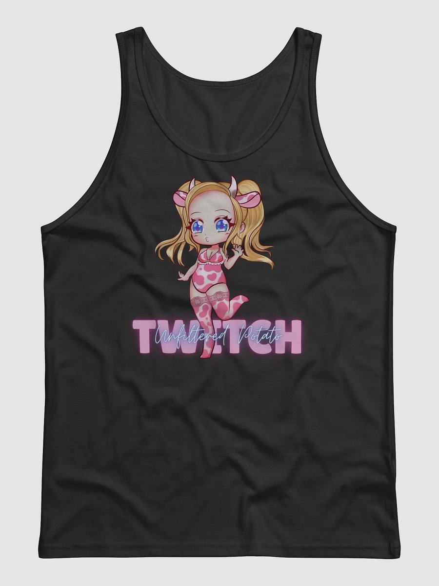 Chibi Cow Twitch Tank product image (2)