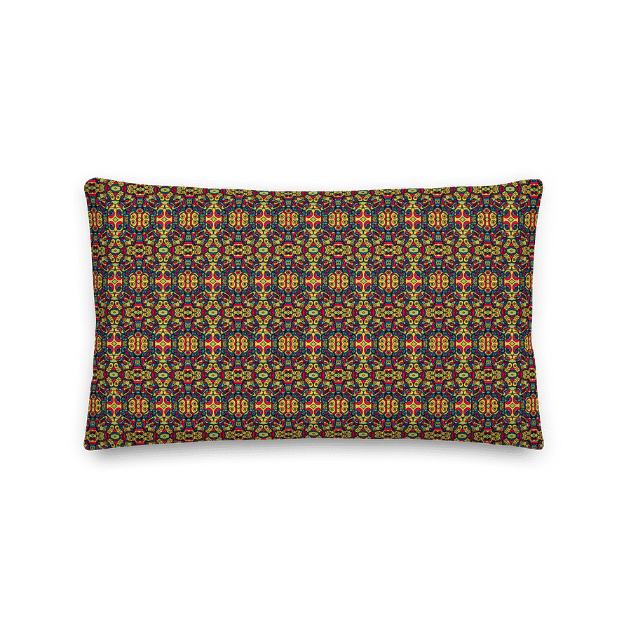 Modern Circus Town Pop Art – Decorative Throw Pillow product image (1)