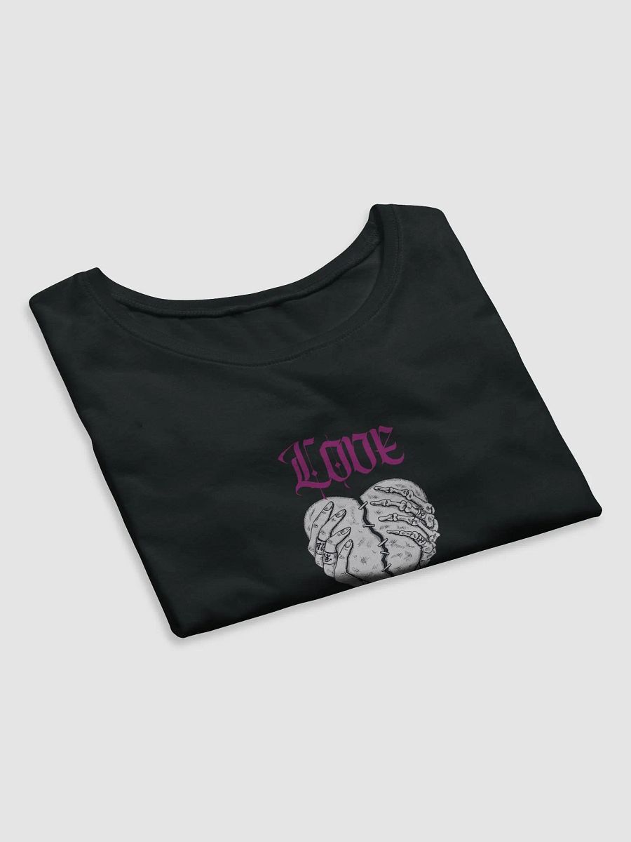 KOVH Eternal Love Stitched Heart Crop Tee product image (13)