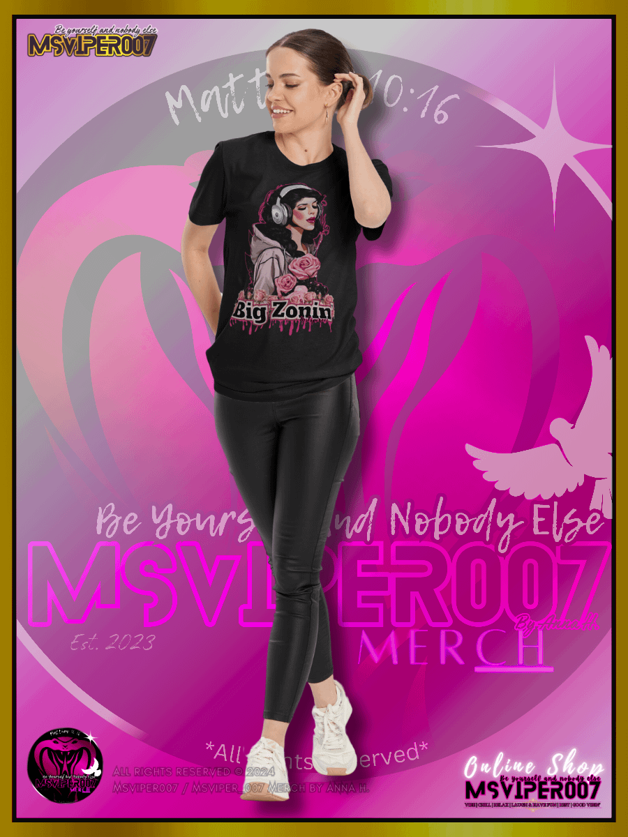 T-Shirt [BZ] - MsViper007's "Big Zonin' By Anna H. (A2)" Cozy Womens T-Shirt product image (6)
