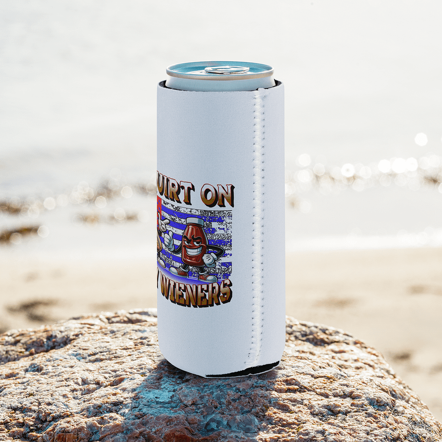 I Squirt On Juicy Wieners Saucy Coozie Can Cooler product image (8)