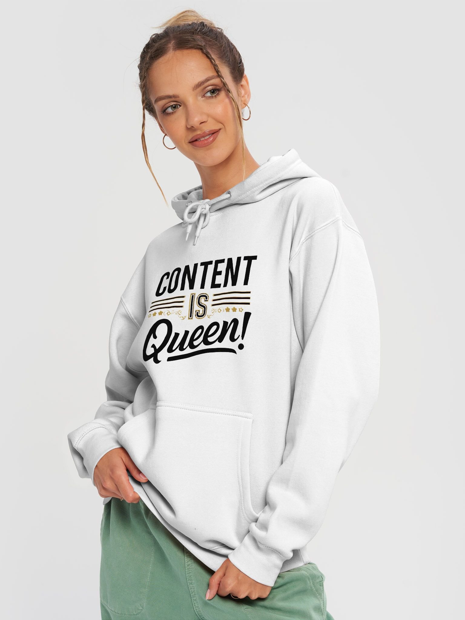 Content is Queen Hoodie product image (3)