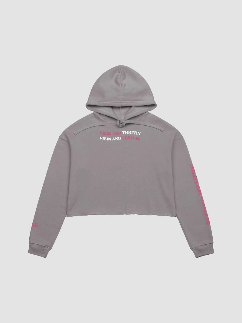 SK8's Vibin and Thrivin Cropped Hoodie