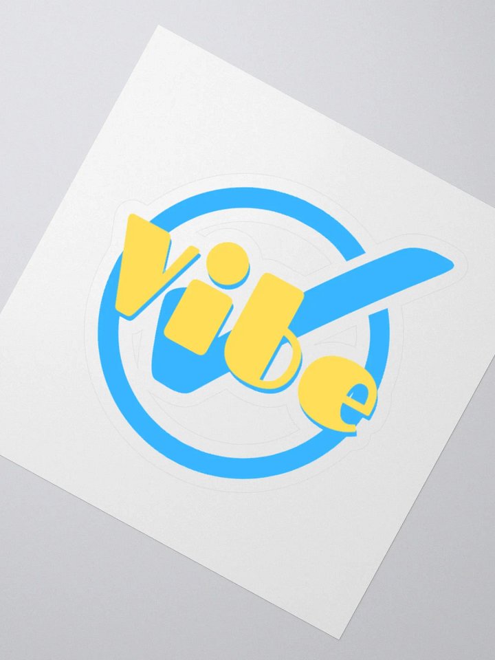 Vibe Check Sticker product image (2)