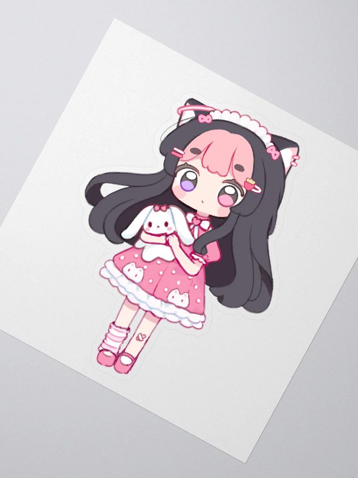 comfy strawb sticker product image (2)