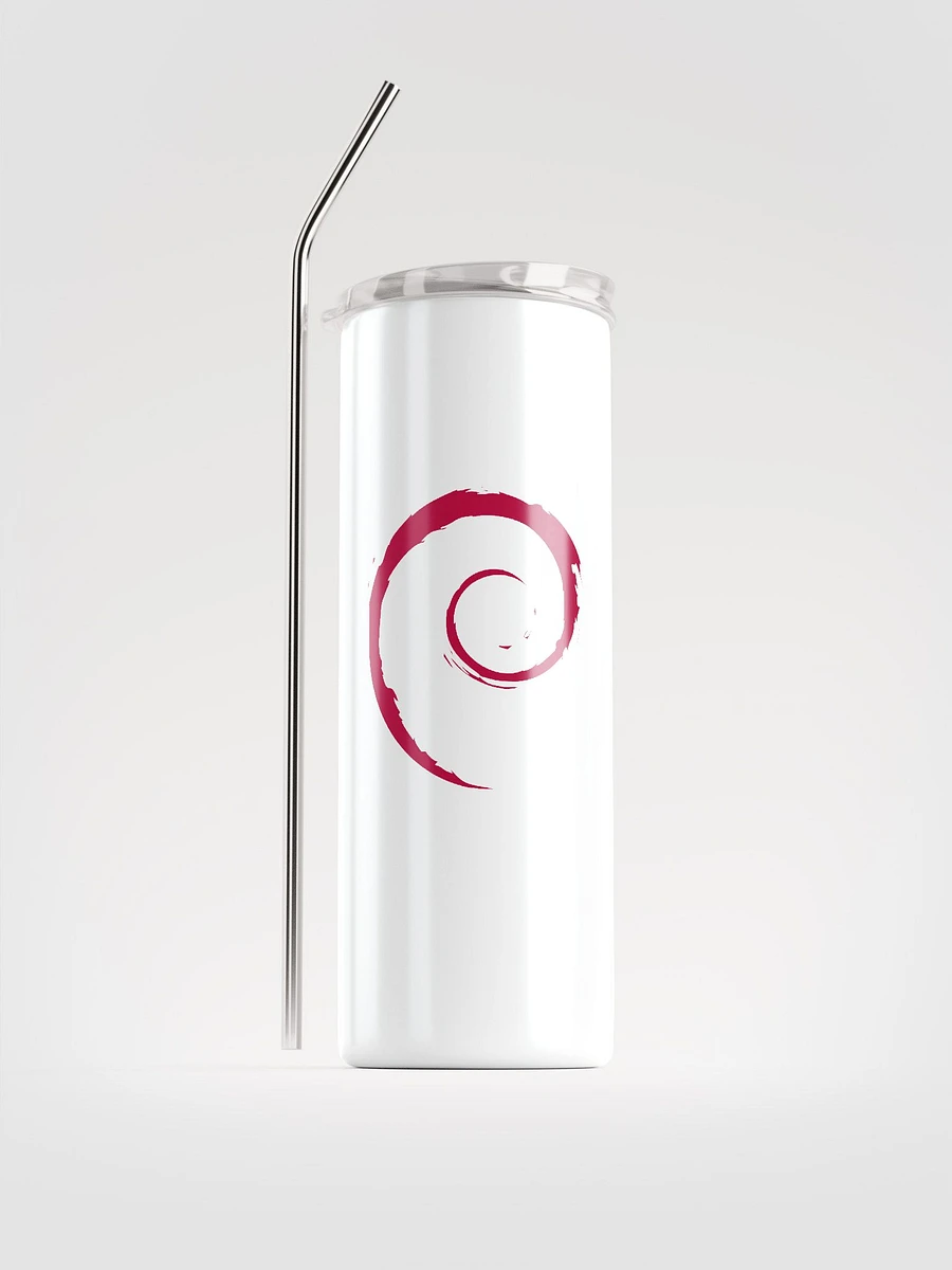 Stainless Steel Tumbler with Debian Logo product image (4)