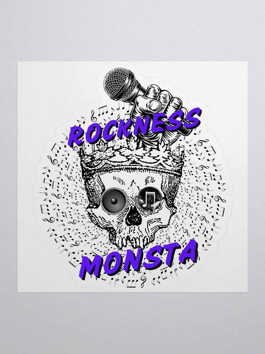 Rockness Monsta "King MC" Sticker product image (1)
