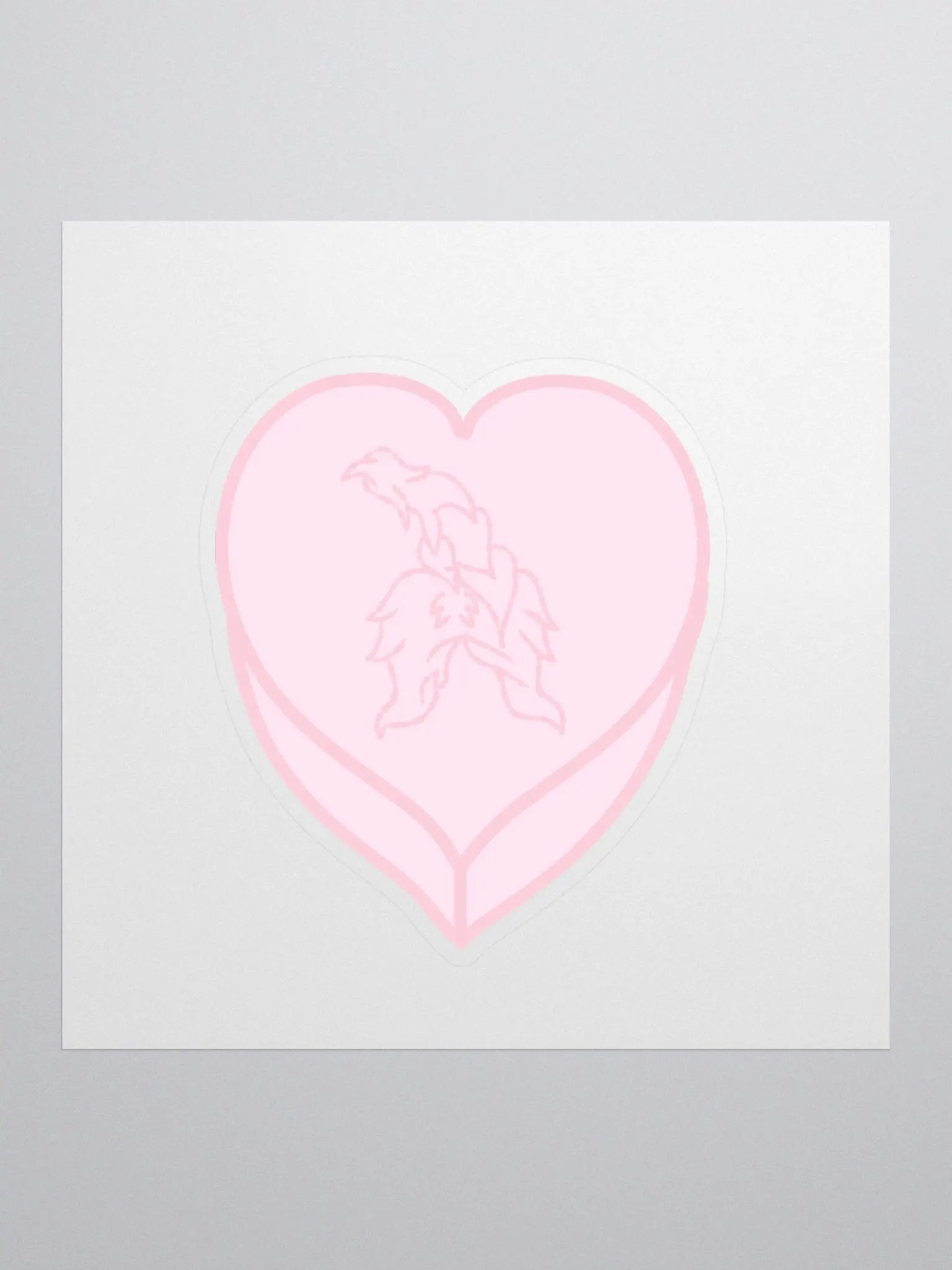 Conversation Heart Selena Butt ~ sticker product image (1)
