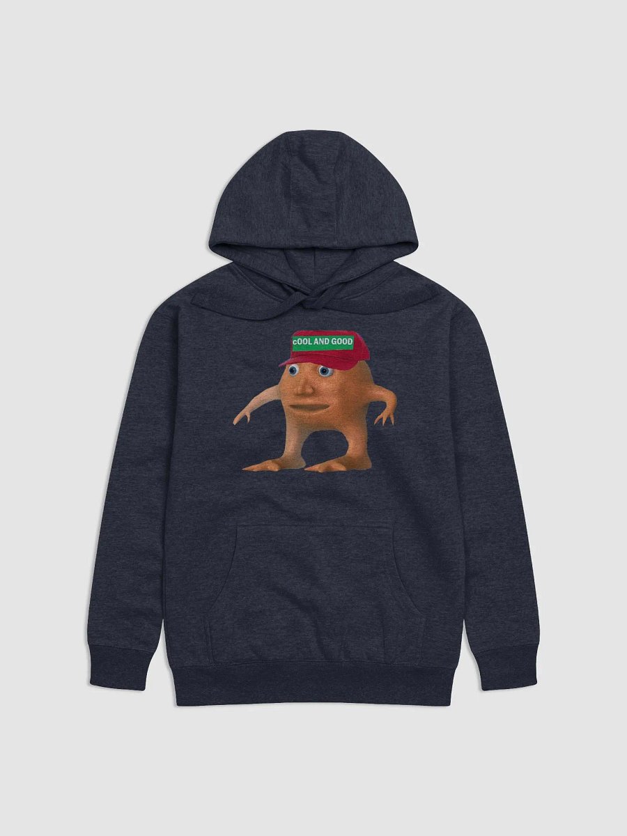 Squidtard Orange Cotton Heritage Unisex Premium Hoodie product image (5)