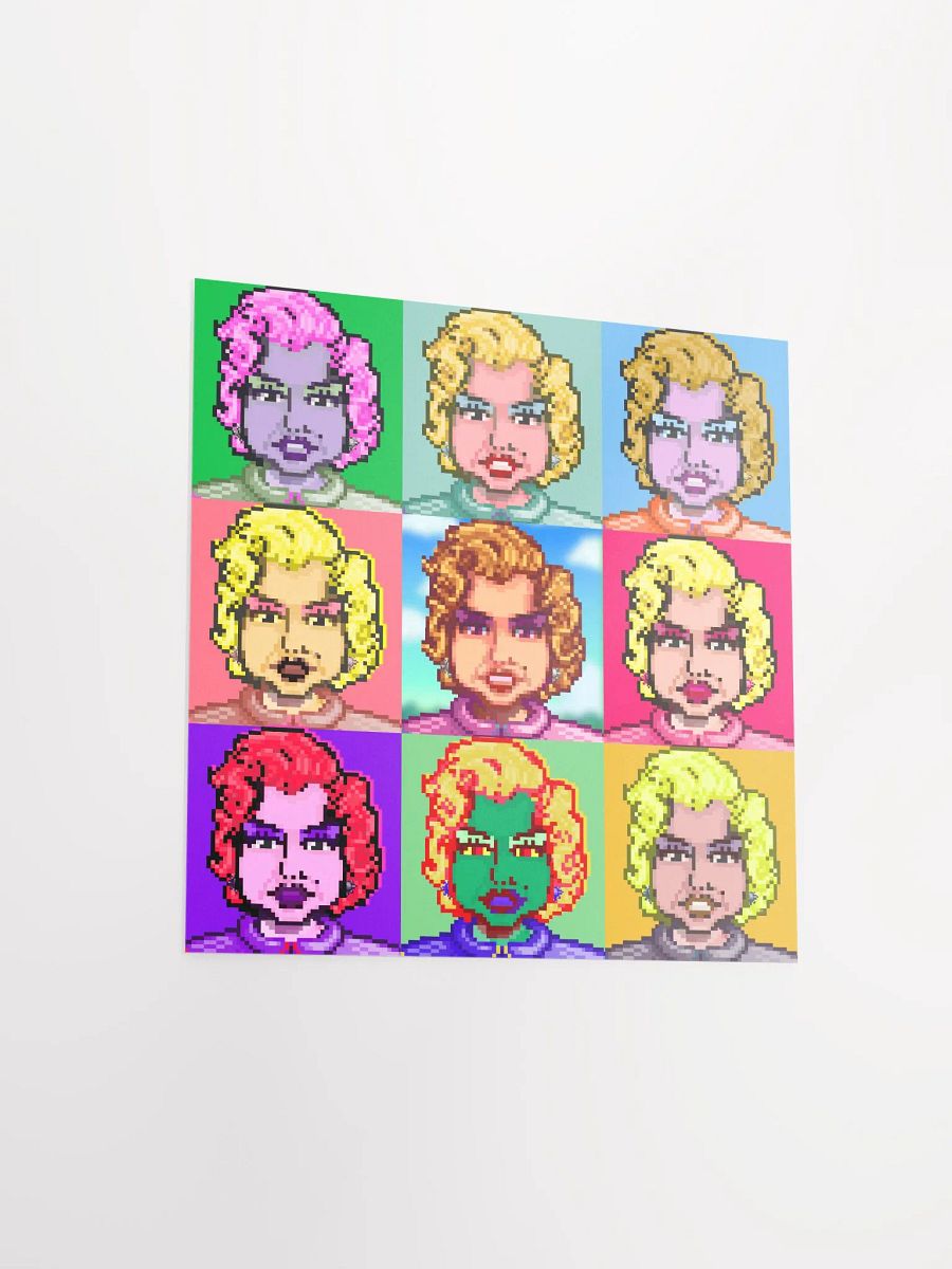 Pamilyn Pamroe Warhol Pop Art Parody Poster product image (4)