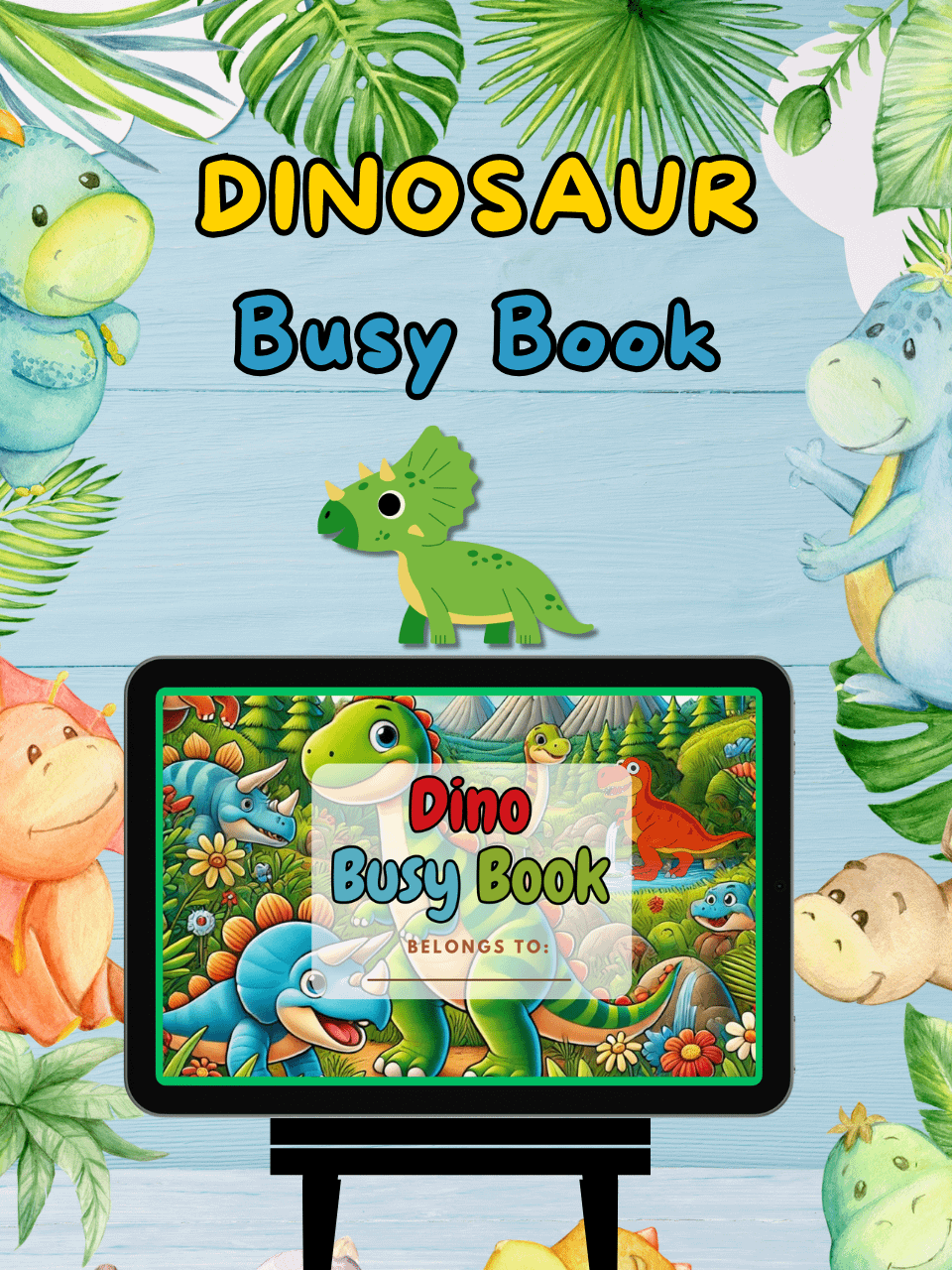 Dinosaur Activity Busy Book Kit product image (2)
