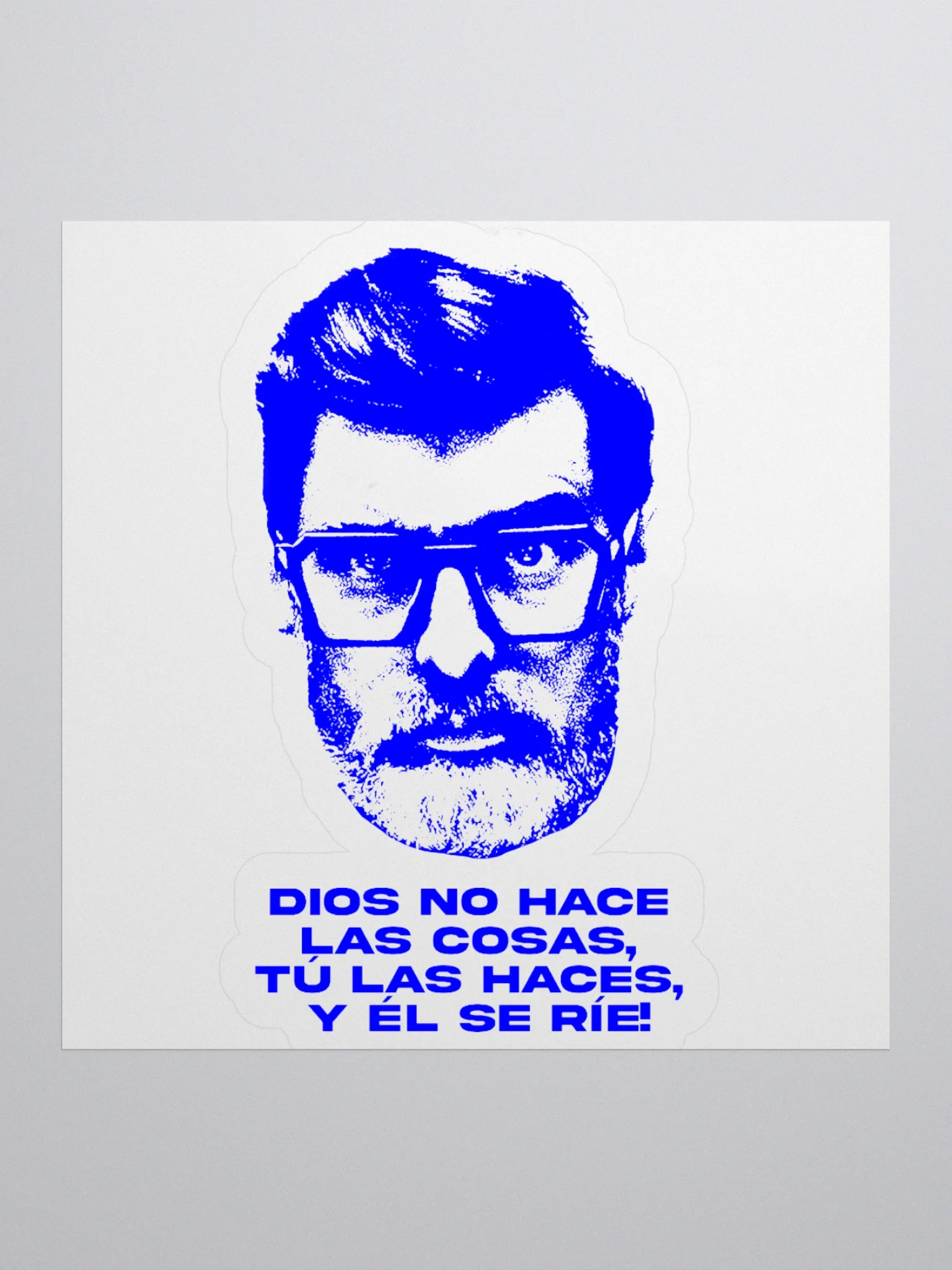 Calcomania DIOS NO HACE LAS COSAS product image (3)