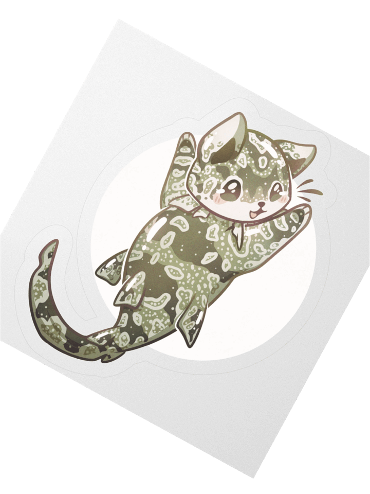CATSHARK - Spotted wobbegong shark - sticker product image (2)