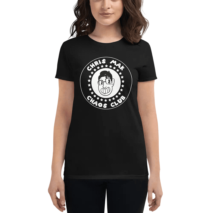 WOMEN'S FIT CHAOS CLUB SHIRT (DARK) product image (1)