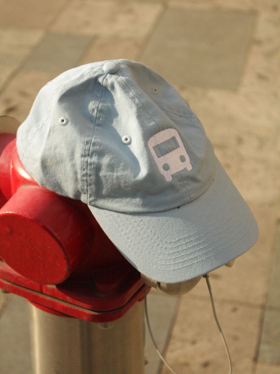 White Bus Cap product image (8)