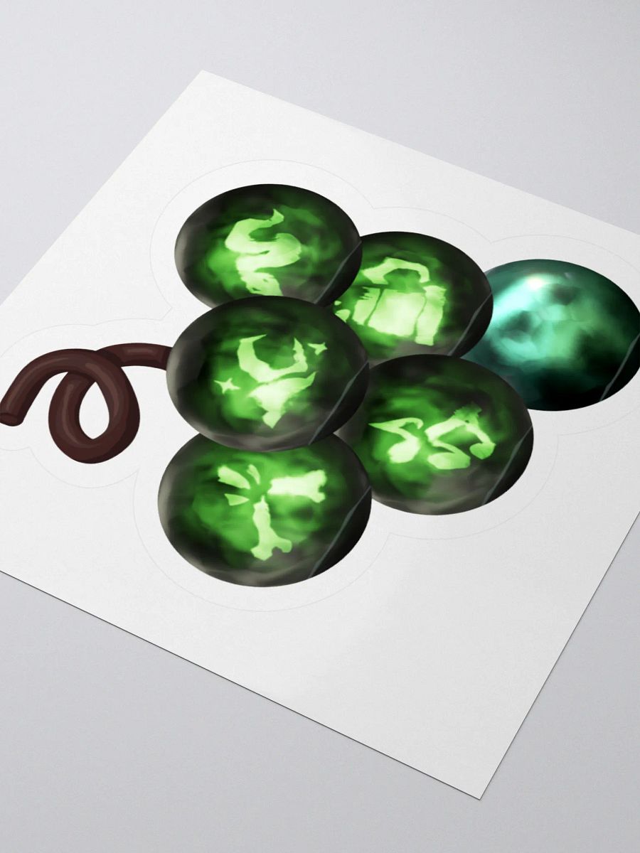 Green Murder Grapes Sticker product image (6)