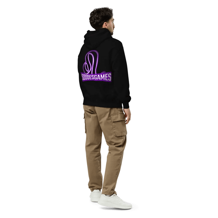 ASD hoddie purple logo product image (3)