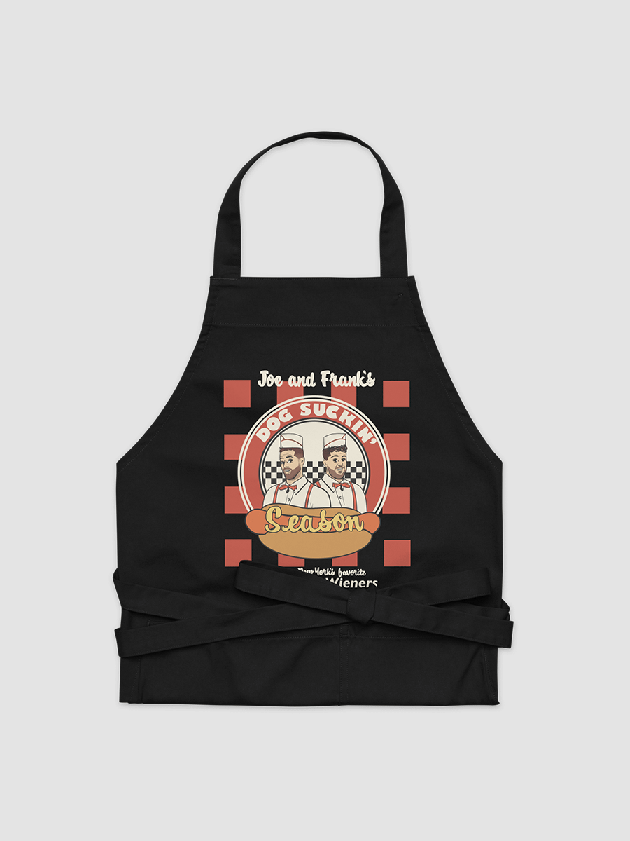 Dog Suckin' Apron (Black) product image (1)