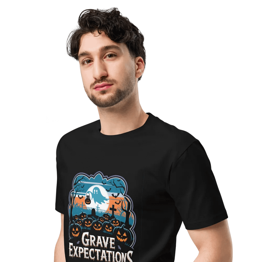 Grave Expectations Halloween Premium Tee product image (4)
