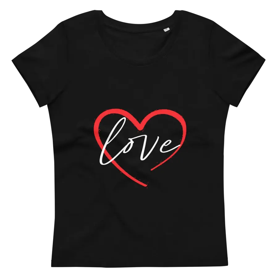 Love Graffiti Heart Women's Tee product image (3)