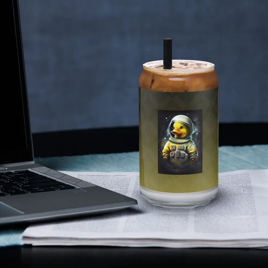 Quackonaut Can-Shaped Glass product image (3)