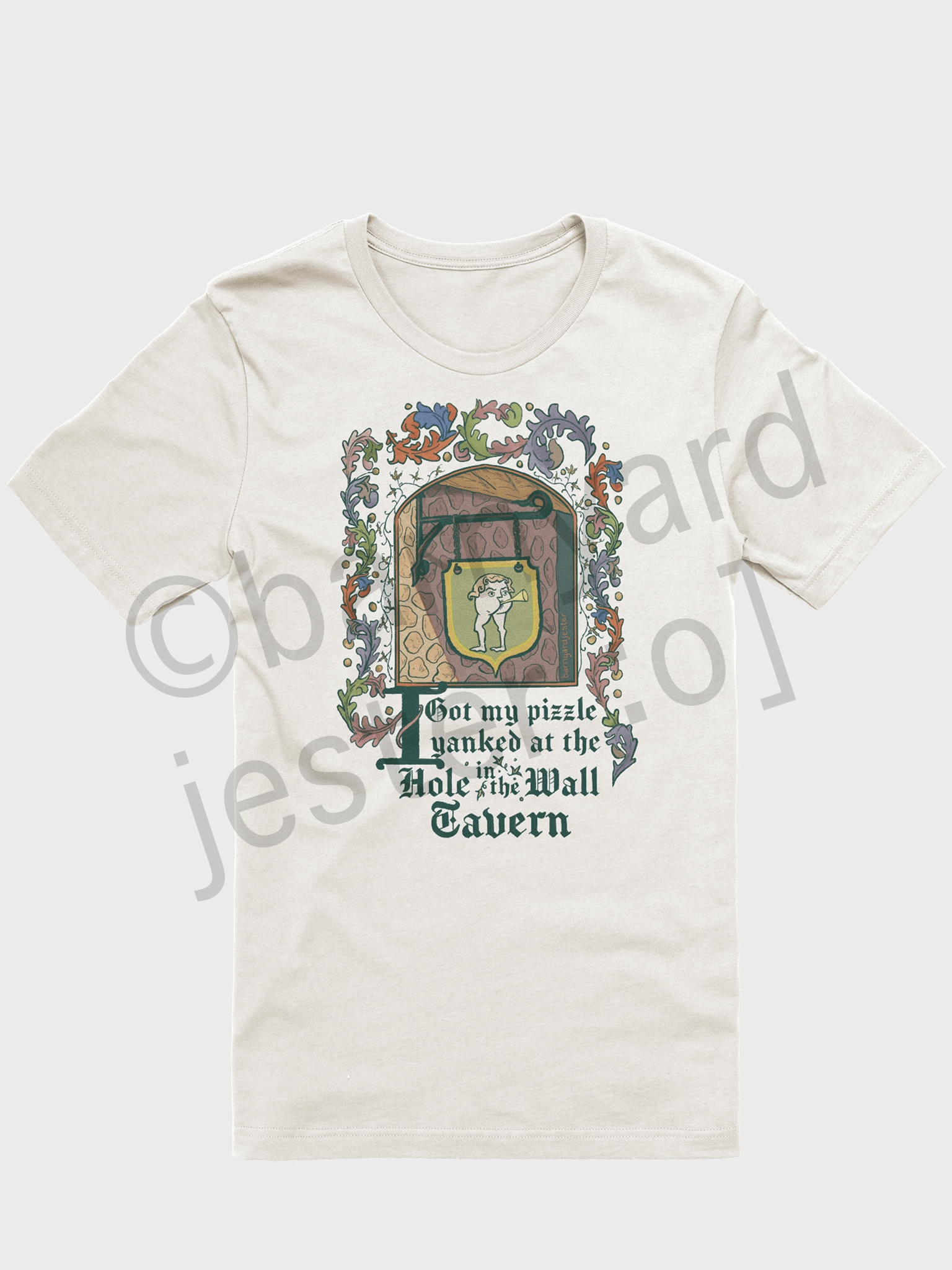 Hole in the Wall Tavern T-Shirt, KCD2 Yanking Pizzle product image (2)