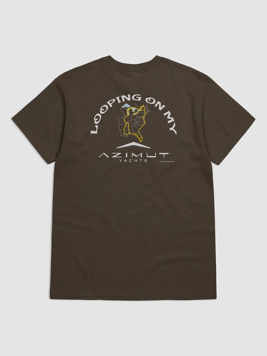 Looping On My Azimut - T-Shirt - Dark Shirt w/White Logo product image (1)