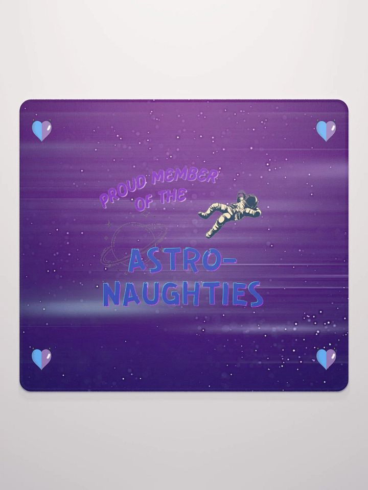 Astro Naughties Mouse Pad (galaxy background) product image (4)