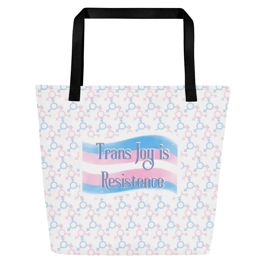 Resistors, Trans Joy is Resistance,Patterned Tote product image (1)