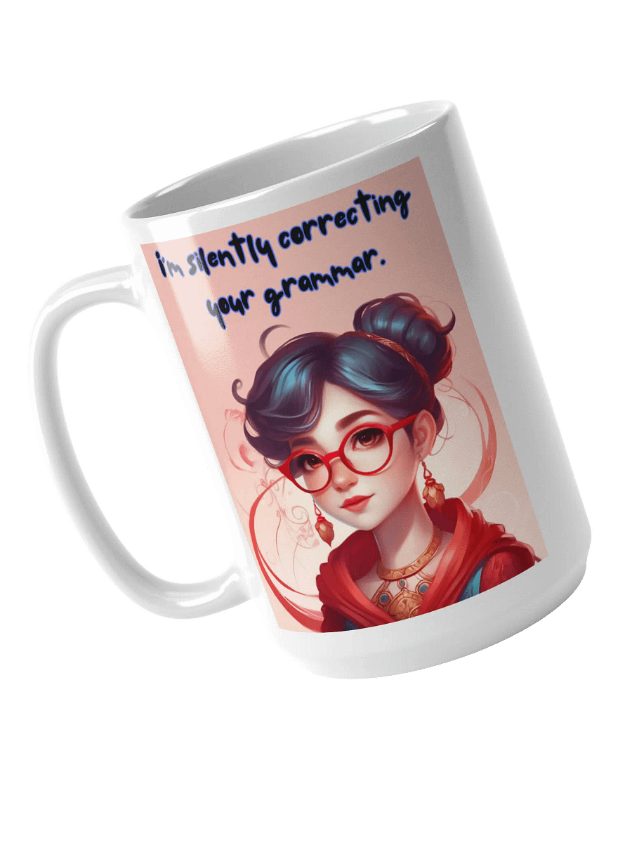 Silent Grammar Corrector Mug product image (3)