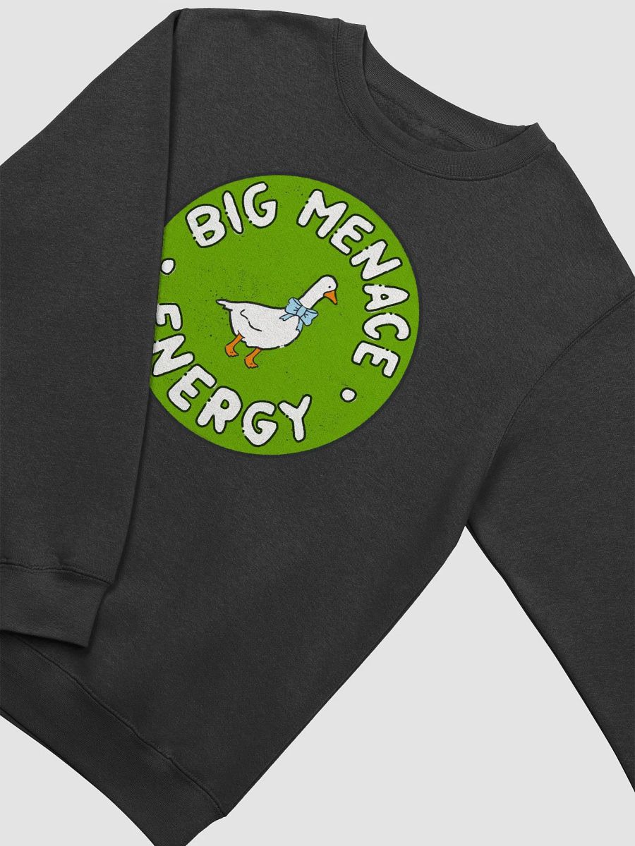Big Menace Energy Crewneck ( large logo ) product image (3)