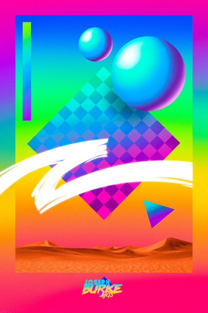 Gradient Bliss Digital Art product image (1)