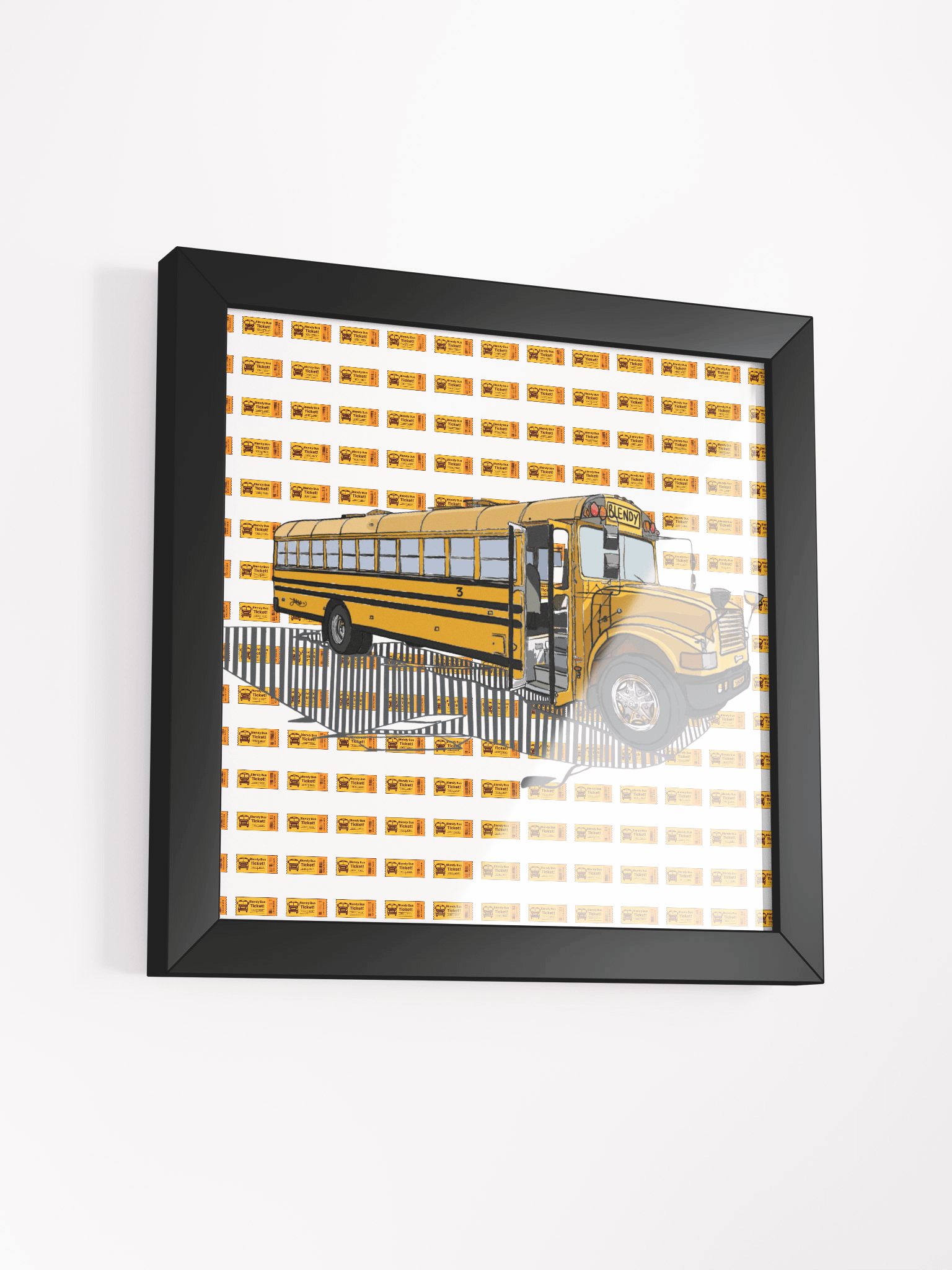 Blendy School Bus Adventure Poster product image (9)