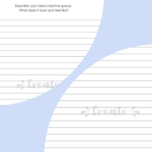 Create Journal: 30 days of writing prompts (DIGITAL DOWNLOAD/ PRINTABLE) product image (2)