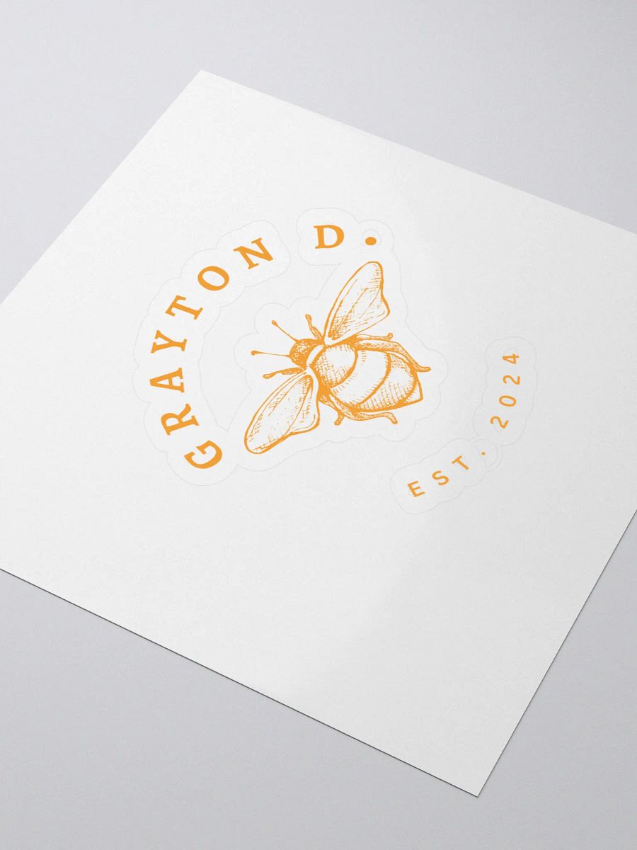 Grayton D. 2024 Sticker product image (3)