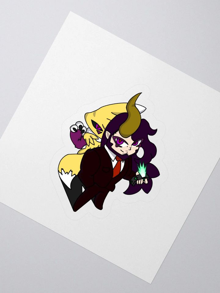 Devilish Companion Sticker product image (3)