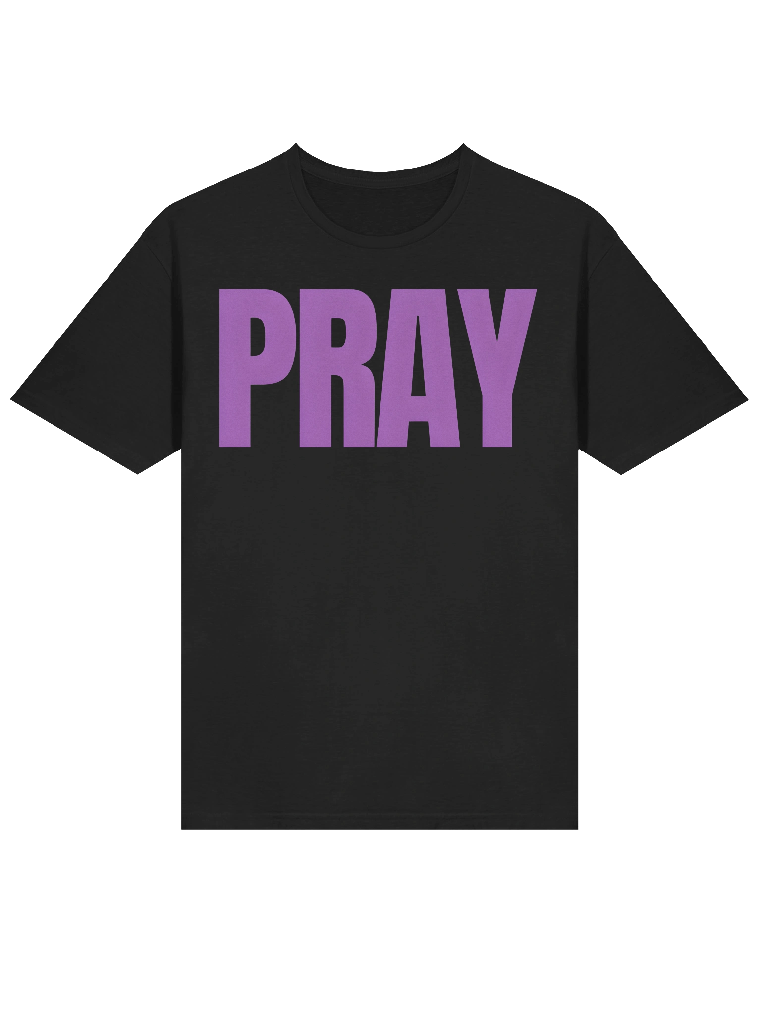 PRAY PURPLE RETRO SPECIAL EDITION TEE (UNISEX) product image (3)