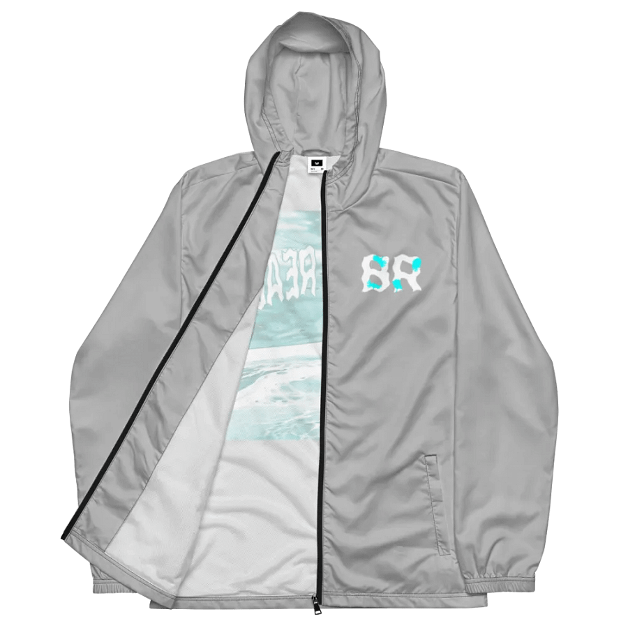 "BR WAVY" WINDBREAKER (GREY) product image (1)