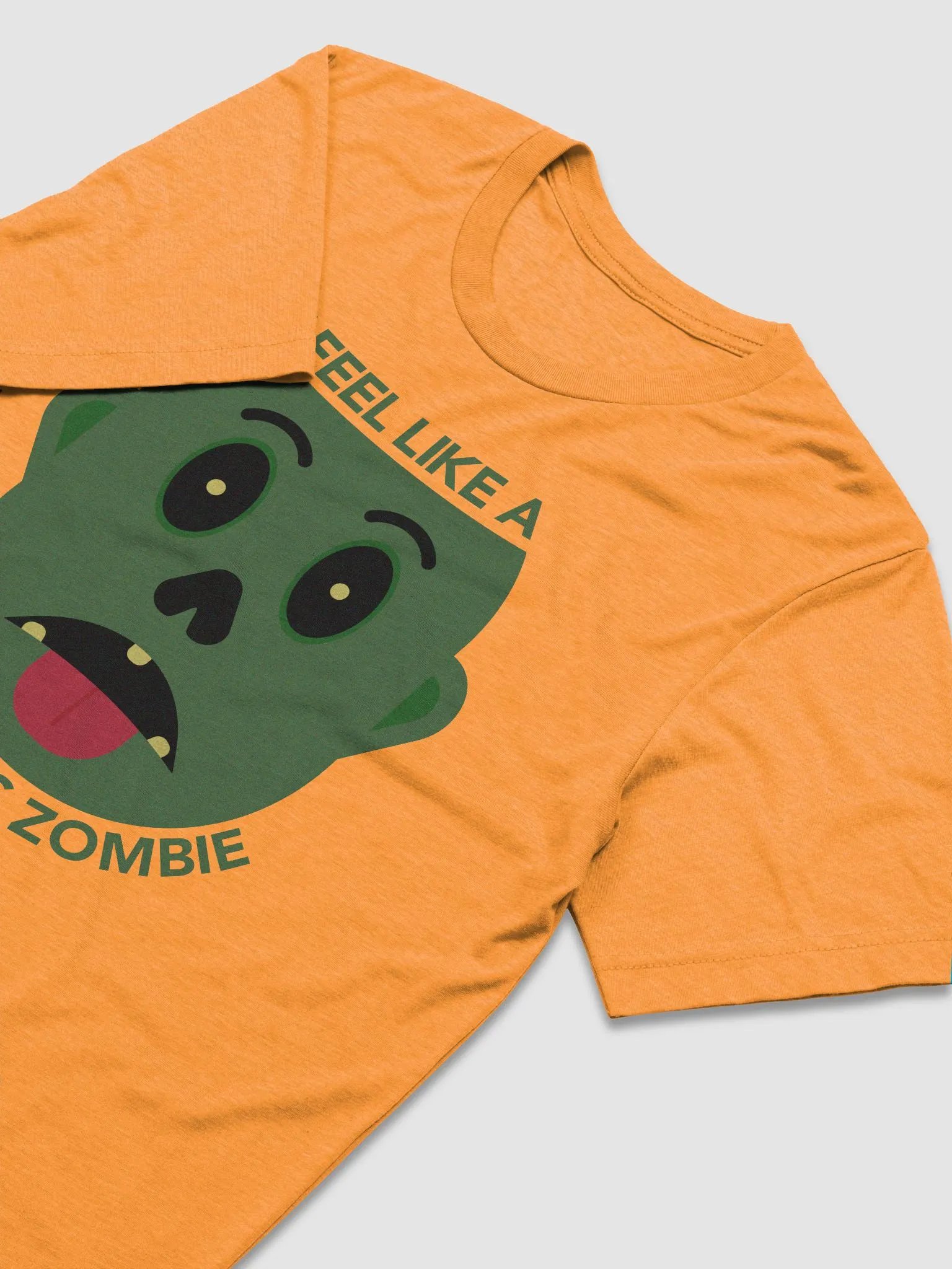 I Feel Like A Brainless Zombie Short Sleeve T-Shirt product image (31)