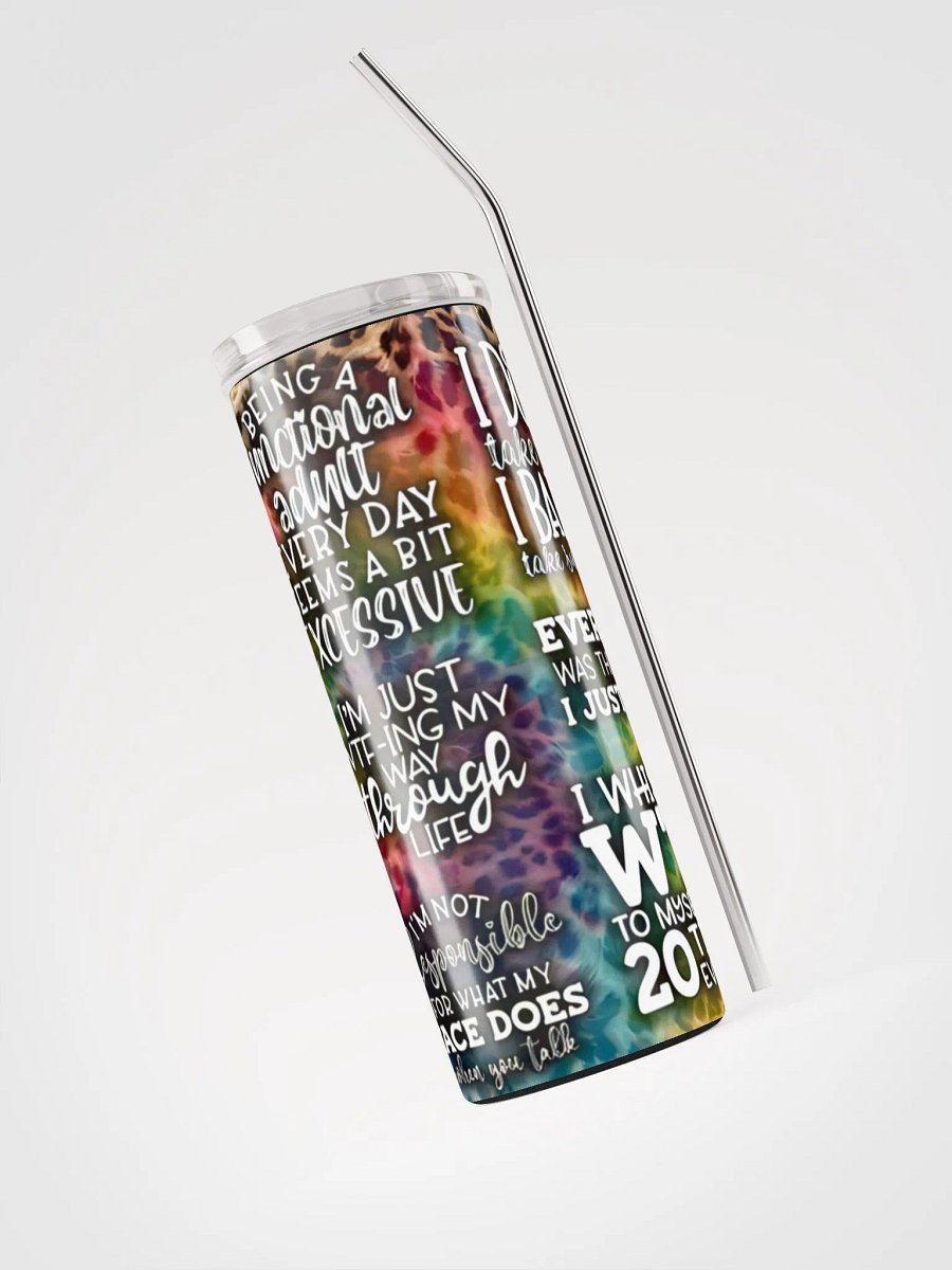 Sarcastic Quotes Stainless Steel Tumbler product image (3)