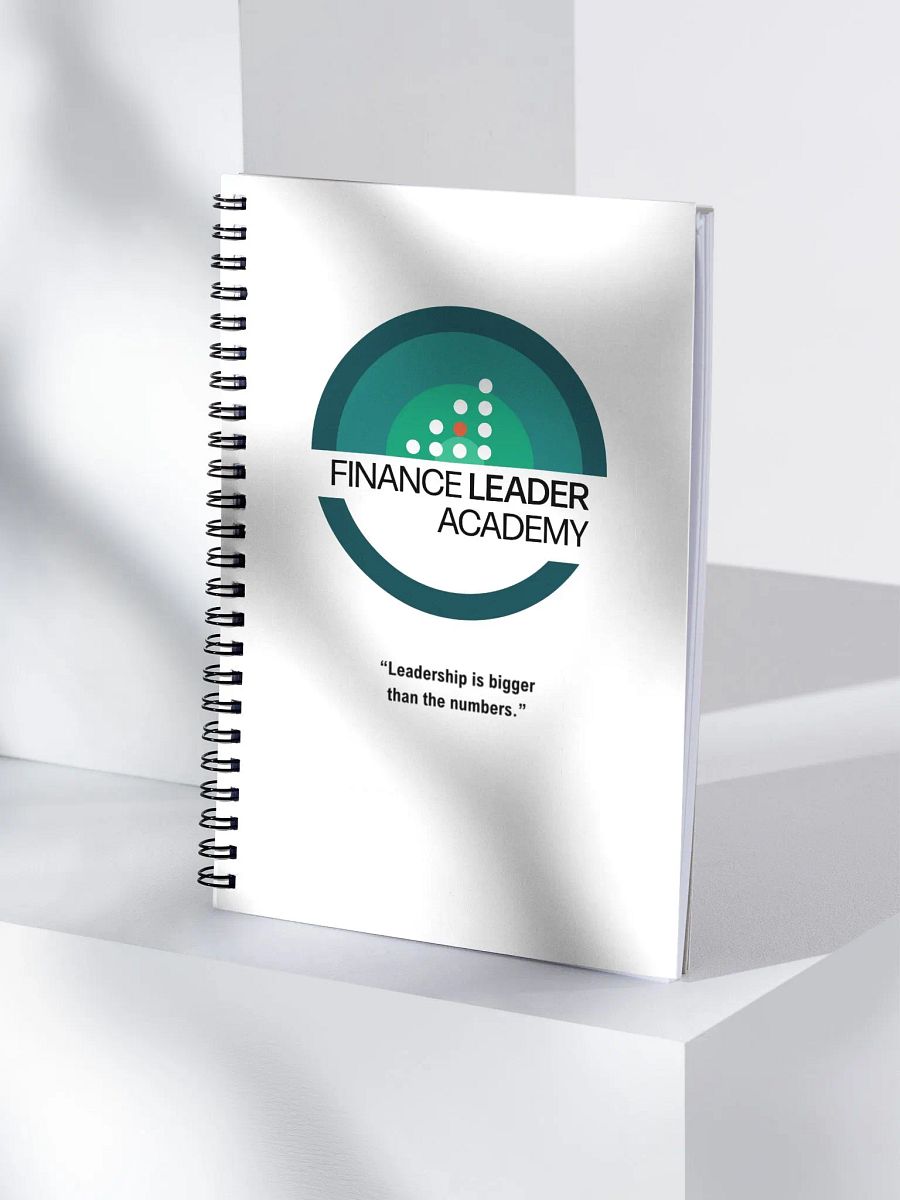 Finance Leadership Notebook product image (4)