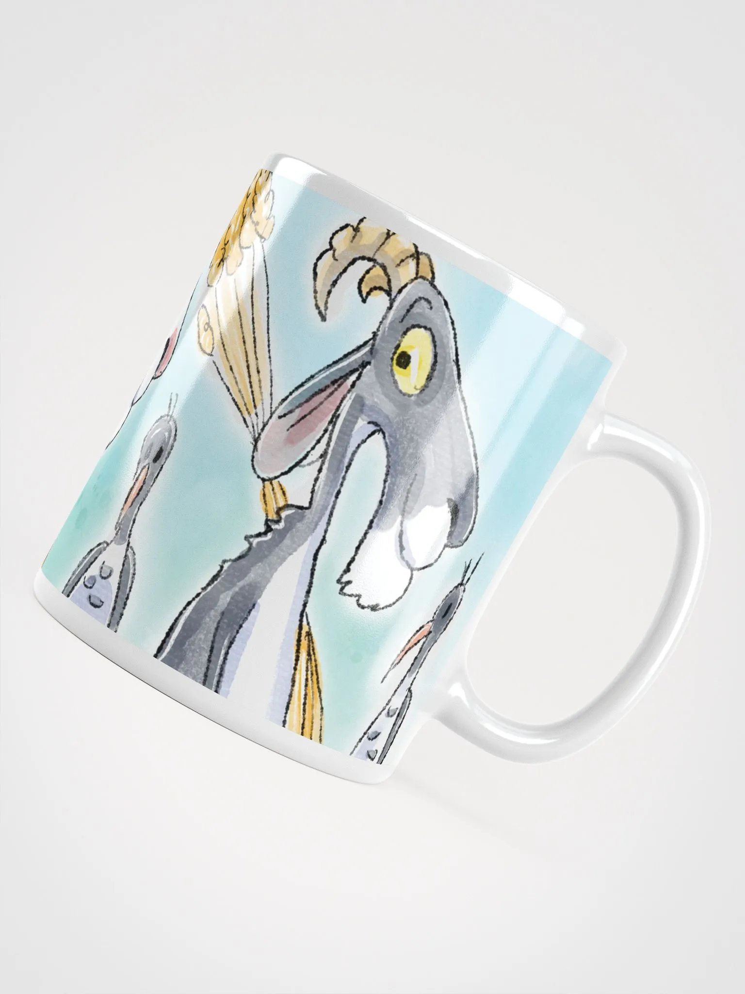 Wheat Carrier Goats Mug product image (10)
