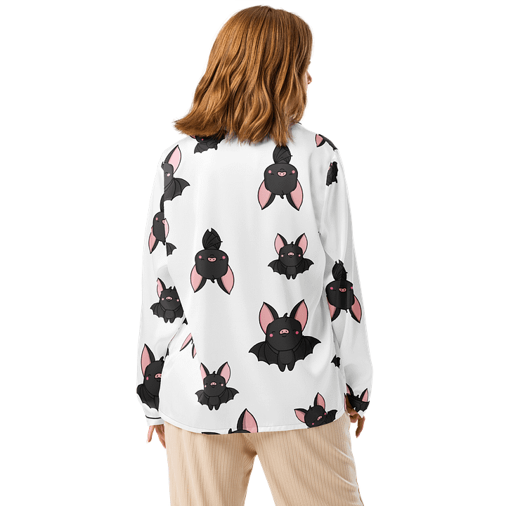 spooky vibes pj top long sleeve product image (2)