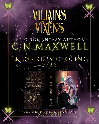 🦋CLOSING TOMORROW!!🦋

A reminder that with every purchase of To Free the Rising Storm, I’m giving out novelettes containing t...
