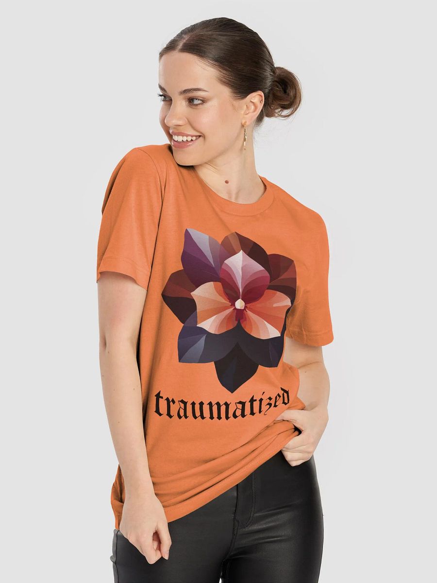 Traumatized Geometric Bloom T-Shirt product image (85)