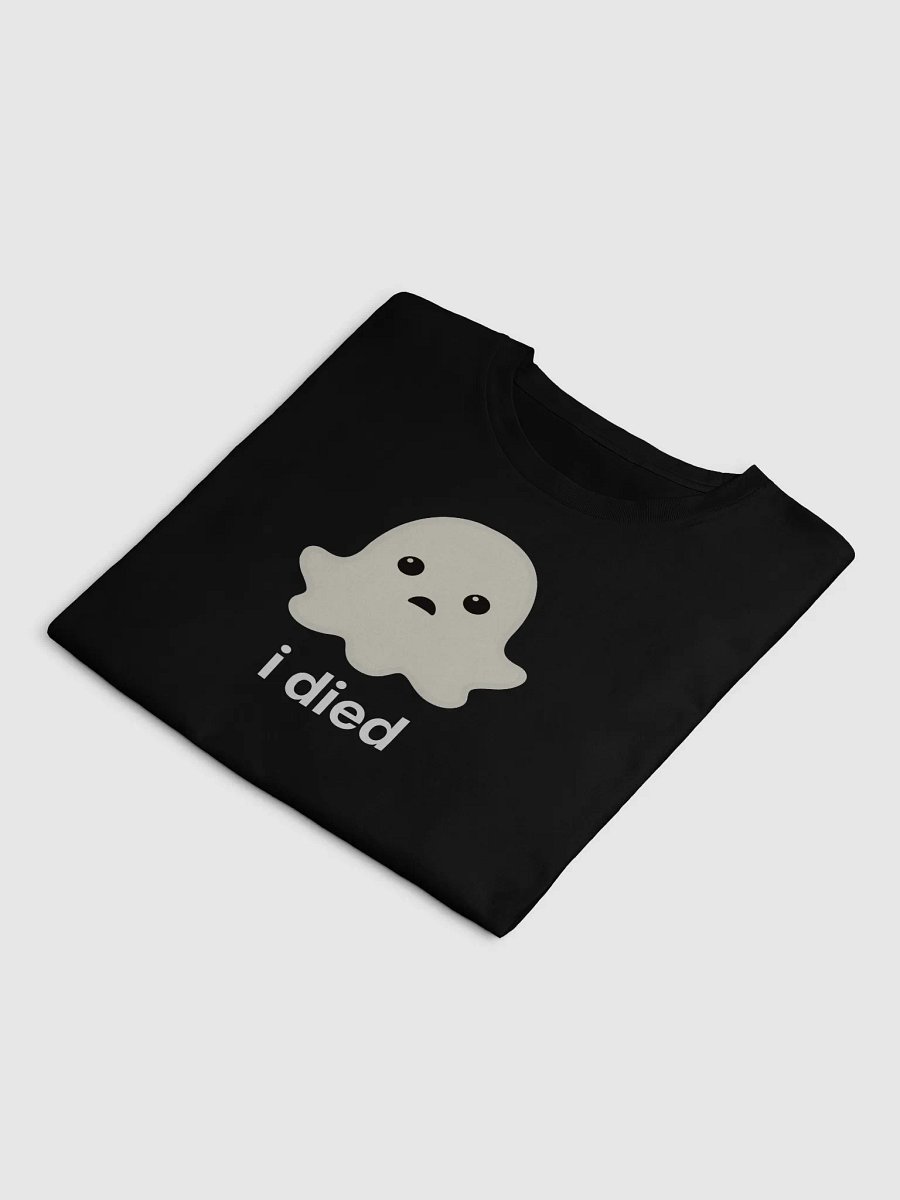 Sad Ghost Crop Top - Dark Color product image (4)