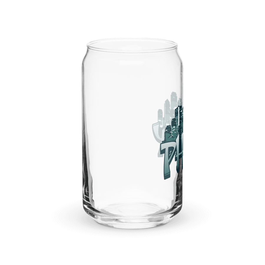 GREEN PHILLY CITYSCAPE Can-Shaped Glass - GREEN product image (10)