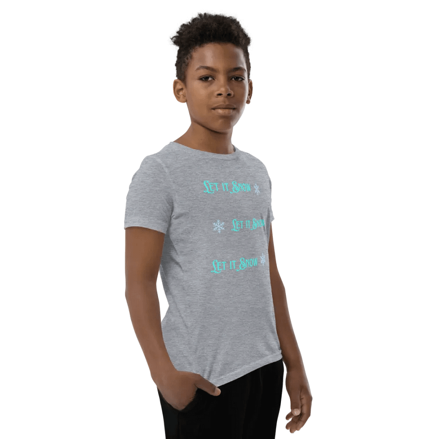 Snowflake Bliss Youth T-Shirt product image (150)
